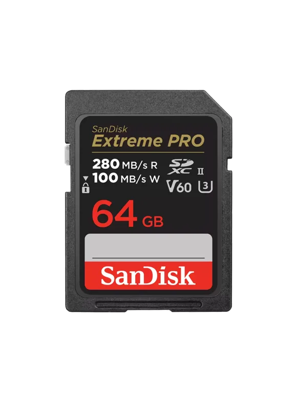 SanDisk 64GB Extreme PRO SDXC UHS-II Memory Card - SDSDXEP-064G-GN4IN
