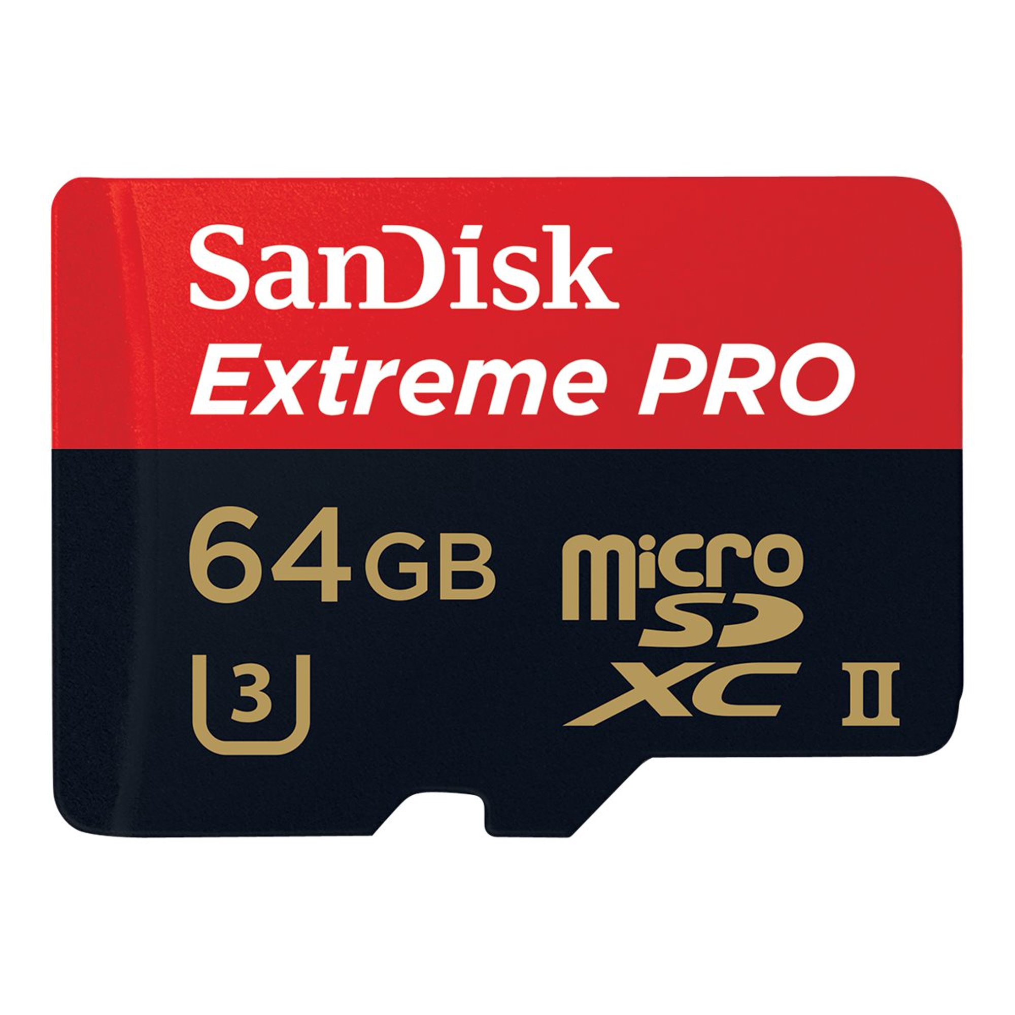 SanDisk 64GB Extreme PRO® microSDXC™ UHS-II Card and USB 3.0