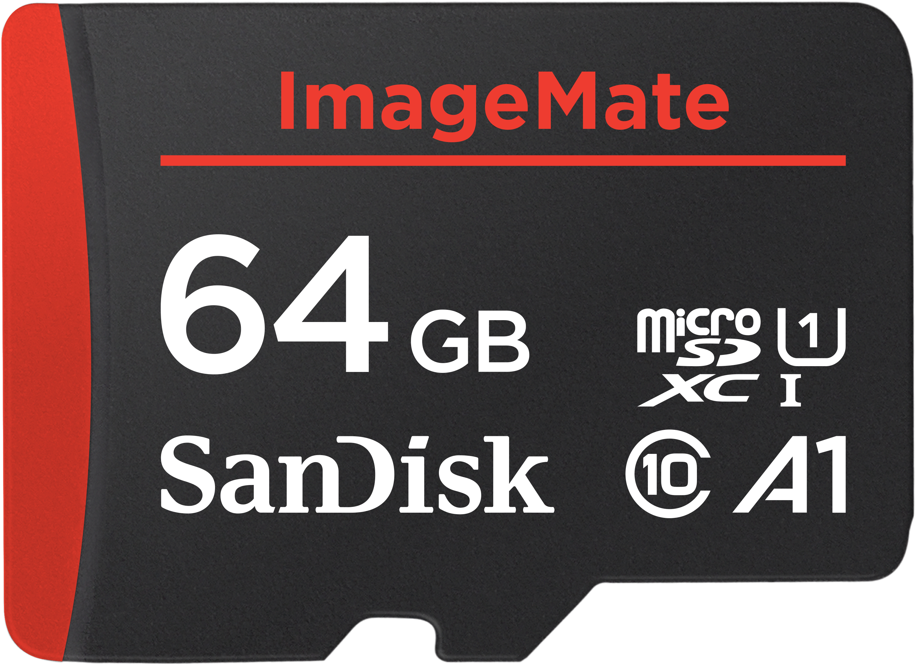 SanDisk 64GB Image Mate MicroSDXC UHS-1 Memory Card with Adapter - C10, U1, Full HD, A1 Micro SD Card - image 1 of 6