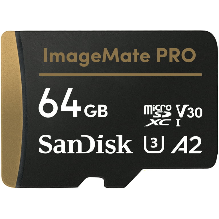 sandisk - extreme pro 64gb microsdxc uhs-i class u-1 memory card