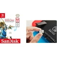 thumbnail image 1 of SanDisk 64GB MicroSDXC UHS-I Card for Nintendo Switch - SDSQXAT-064G-GNCZN (Zelda Edition), 1 of 1
