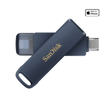 SanDisk 64GB Phone Drive for iPhone, USB Type-C Flash Drive - SDIXD0N-064G-GN6NN