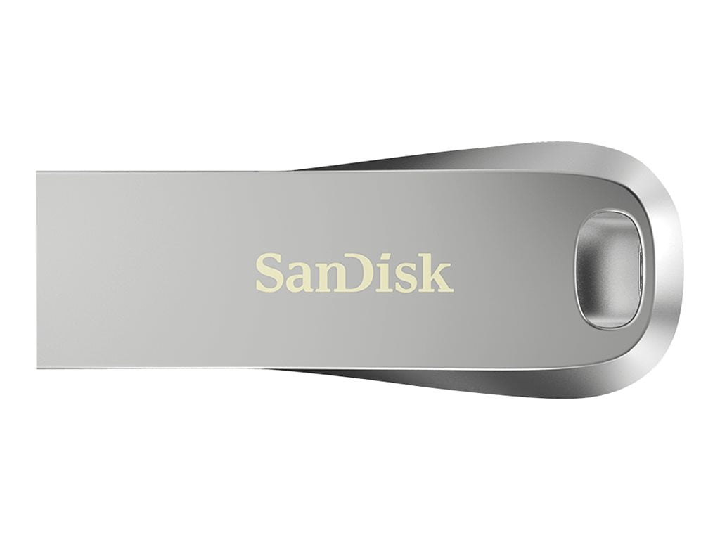 SanDisk 64GB Ultra Luxe USB 3.1 Type A Flash Drive - 64 GB - USB 3.1 Type A - 5 Year Warranty
