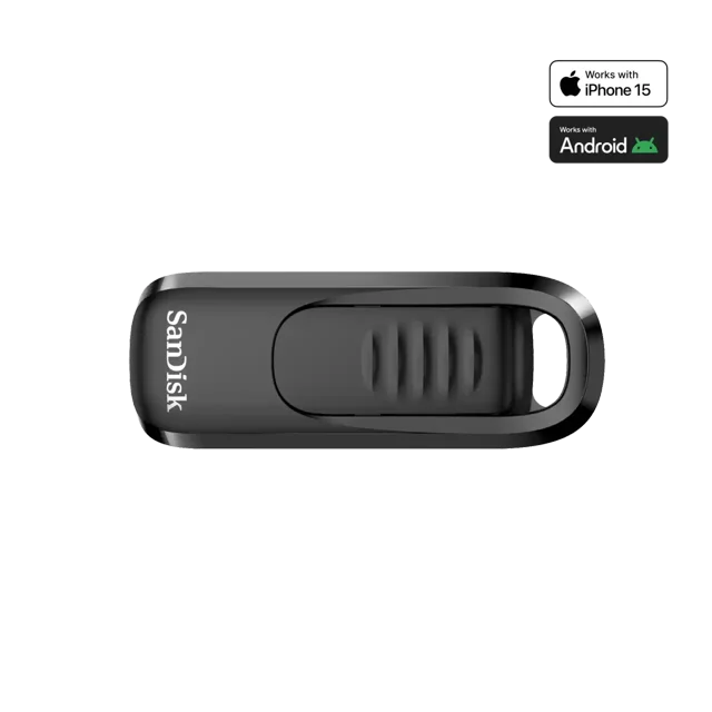 SanDisk 64GB Ultra Slider USB TypeC Flash Drive SDCZ480064GA46