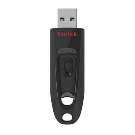 SanDisk - Ultra 64GB USB 3.0 Flash Drive - Black