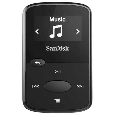 SanDisk 8GB Clip Jam MP3 Player, Black, New Condition - SDMX26-008G-G46K