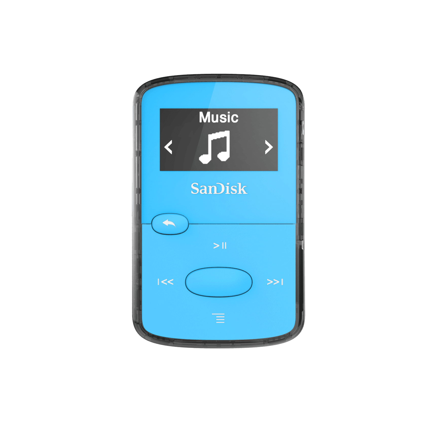 SanDisk 8GB Clip Jam MP3 Player, Bright Turquoise, New Condition