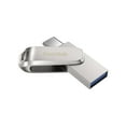 thumbnail image 1 of SanDisk® iXpand® Dual Drive USB-C Luxe Flash Drive, 64GB, Silver, 1 of 2