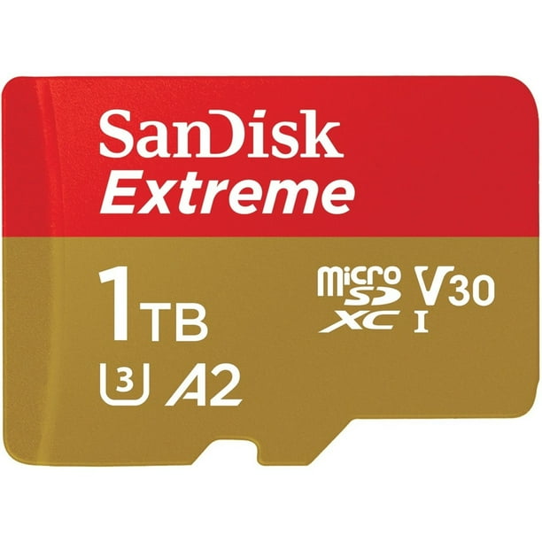 未使用　SanDisk microSD 1TB UHS-I U1 Class10 SanDisk Extreme 1TB MicroSD Memory Card - Class 10/UHS-I (U3