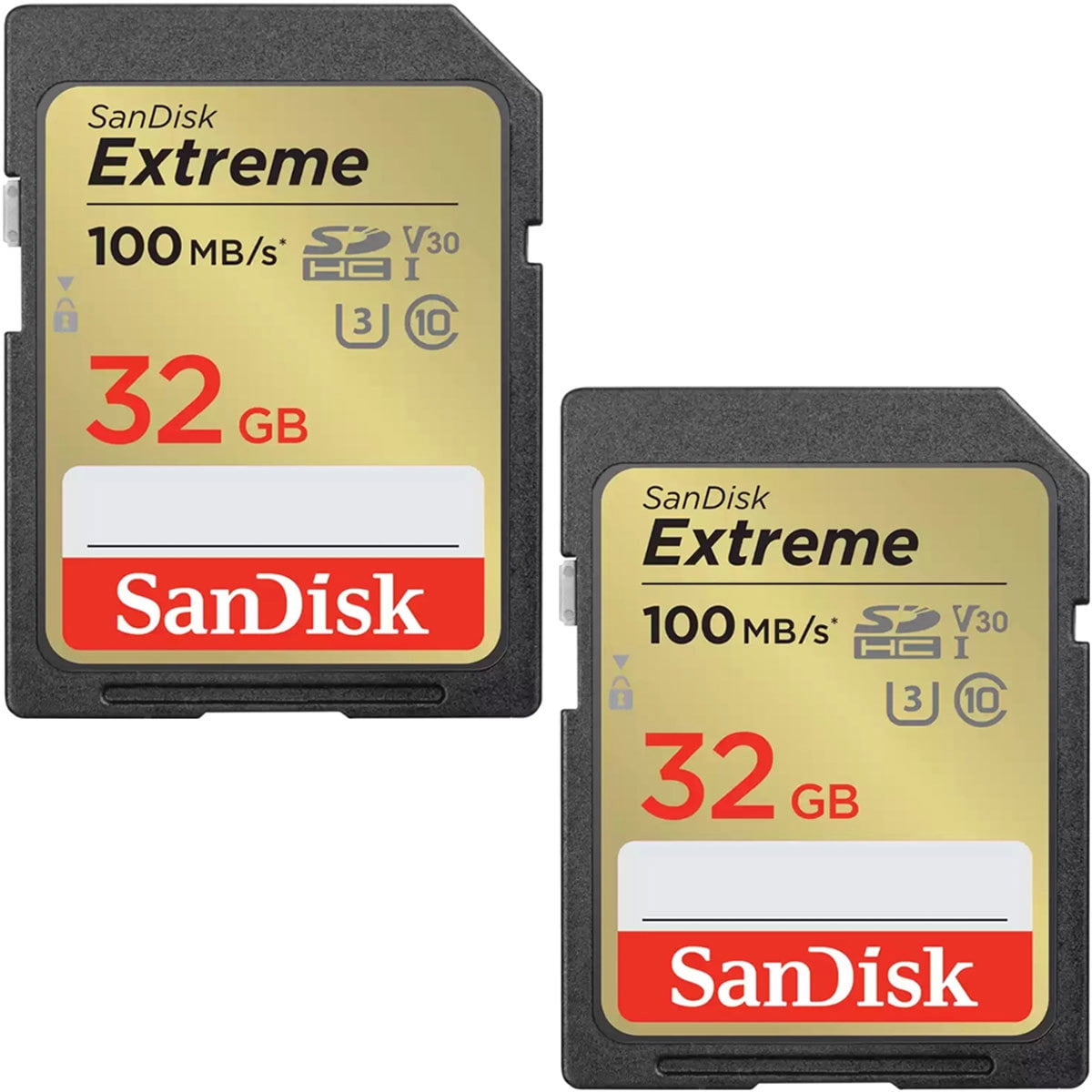 SanDisk Extreme 32GB MicroSDHC Cards