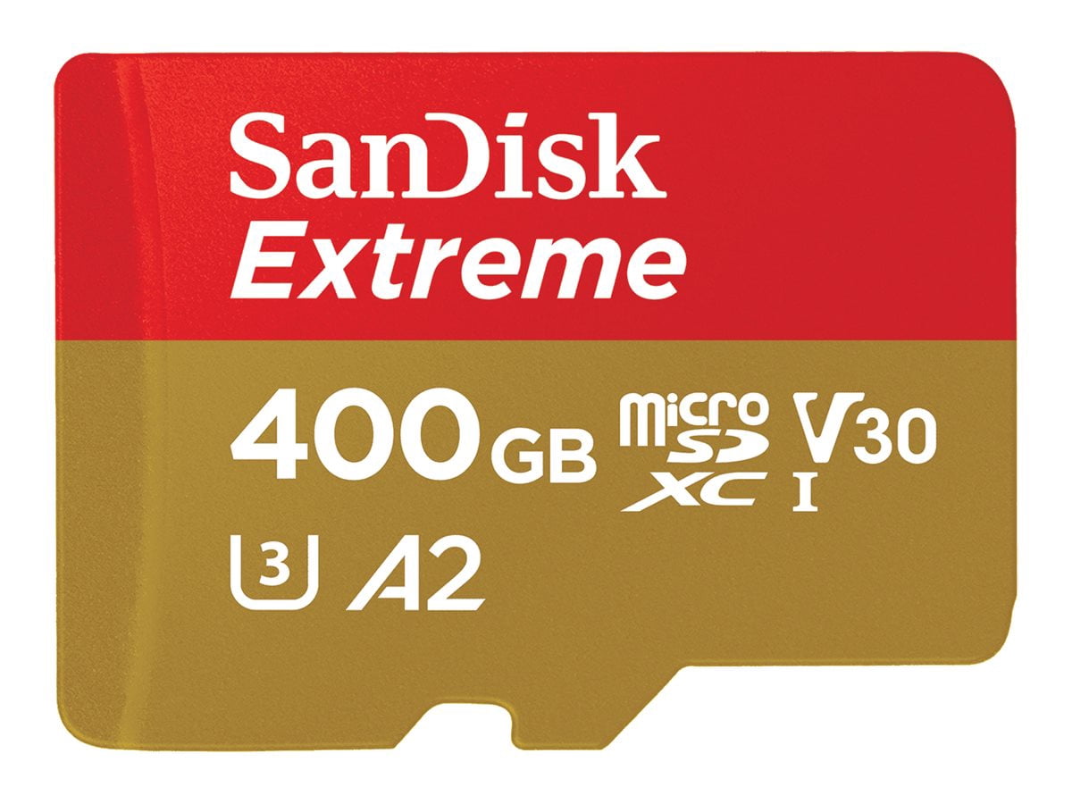 SanDisk Extreme 400 GB Class 10/UHS-I (U3) V30 microSDXC, 1 Pack