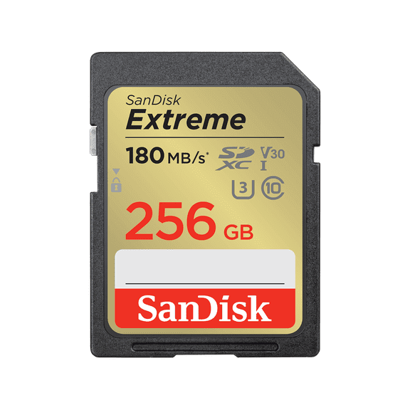 SanDisk 256GB Extreme SDXC UHS-I Memory Card - SDSDXVV-256G-GNCIN