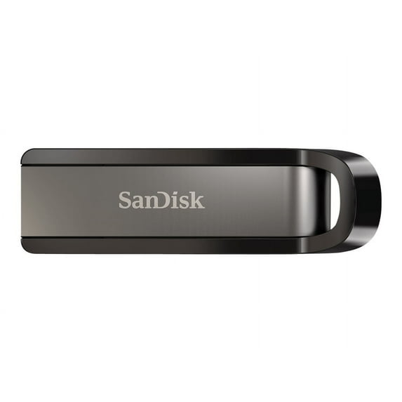 SanDisk Extreme Go USB 3.2 Drive - 64 GB - USB 3.2 - 395 MB/s Read Speed - 100 MB/s Write Speed - 128-bit AES - Lifetime Warranty