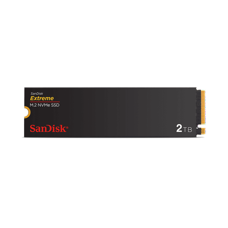 SanDisk 2TB Extreme M.2 NVMe PCIe Gen 4.0 SSD, Internal