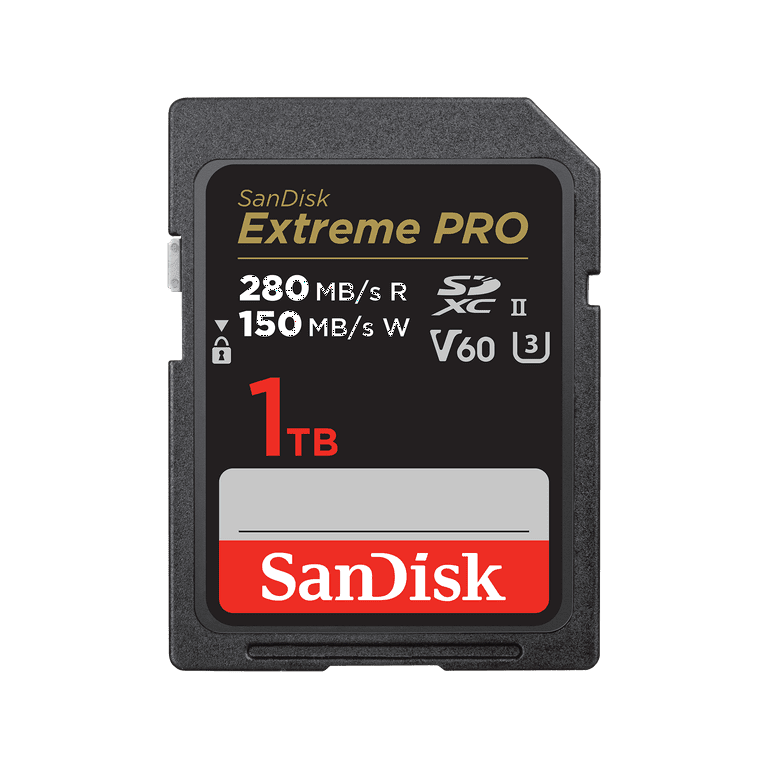 SanDisk 1TB Extreme PRO SDXC UHS-II Memory Card - SDSDXEP-1T00