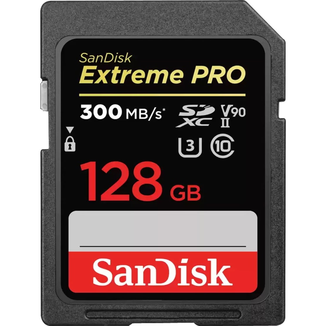 Carte mémoire SDXC Professional 128GB UHS-II V90, U3 280MB/s