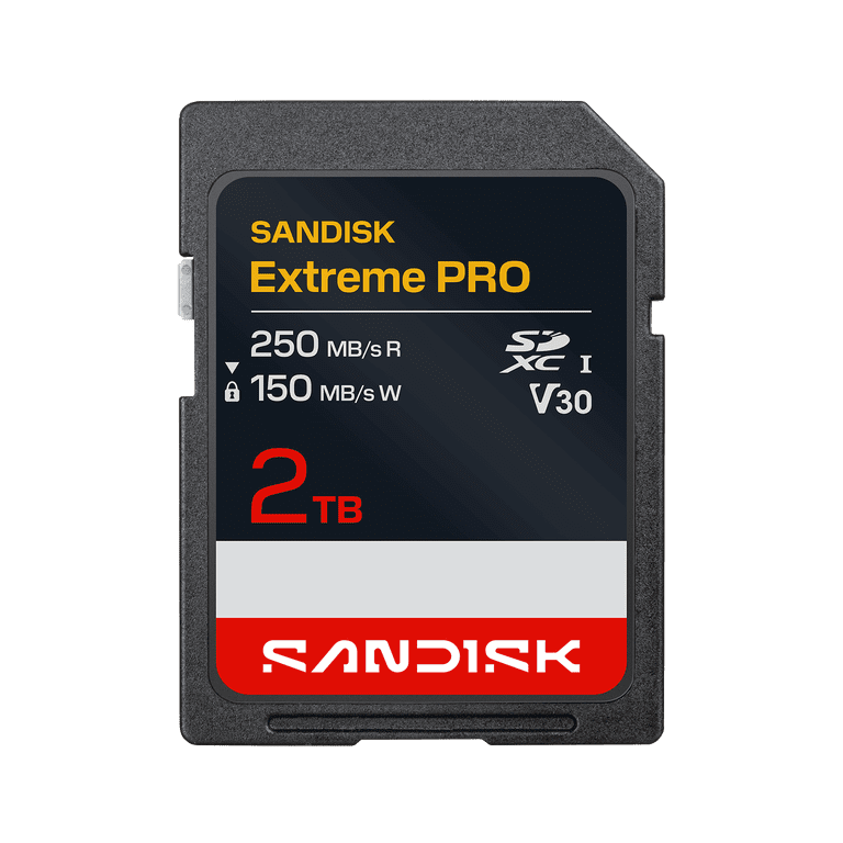SANDISK 2TB Extreme PRO SD UHS-I Card - SDSDXXD-2T00-GN4IN