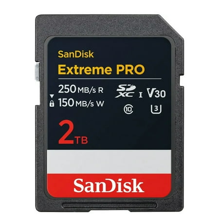 SanDisk - Extreme PRO 2TB SDXC UHS-I Memory Card