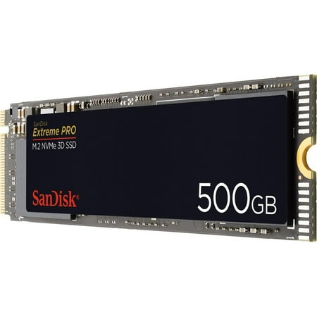 SanDisk - Extreme PRO 500GB PCIe Gen 3 x4 NVMe Internal Solid State Drive with 3D NAND Technology