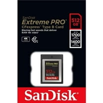 SanDisk Extreme PRO 512GB Compact Flash Memory Card