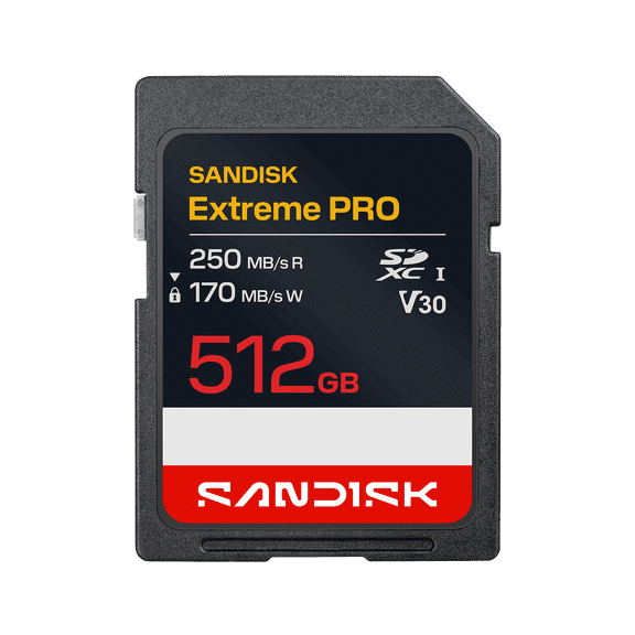 SANDISK 512GB Extreme PRO SD UHS-I Card - SDSDXXJ-512G-GSCIN