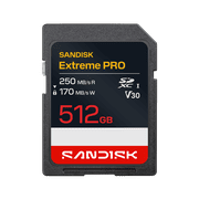 SANDISK 512GB Extreme PRO SD UHS-I Card - SDSDXXJ-512G-GSCIN