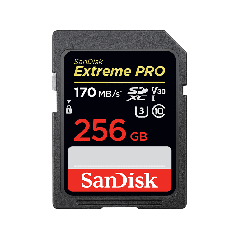 SanDisk, 256GB Extreme Pro CompactFlash Memory Card (160MB/s)