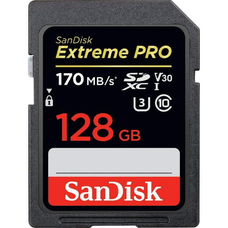 Sandisk Extreme Pro Micro SD Card 128GB UHS-I SDXC Class 10, 200mb/s a – JG  Superstore