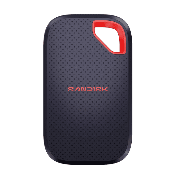 SANDISK 2TB Extreme Portable SSD V3, Black - SDSSDE70-2T00-G25