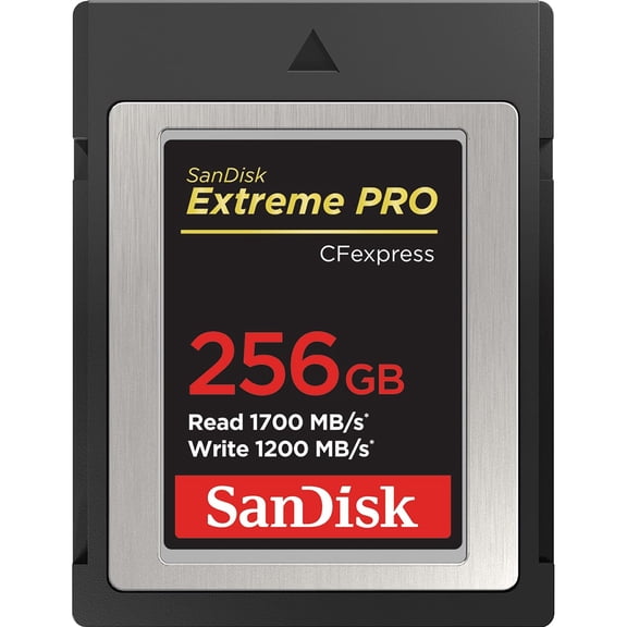 Sandisk 256GB Extreme PRO CFexpress Card Type B - SDCFE-256G-GN4NN