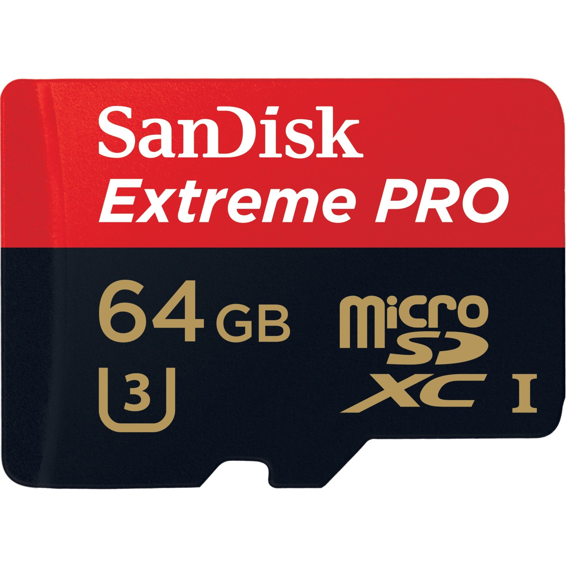 SanDisk Extreme Pro 64 GB Class 10/UHS-I microSDXC - image 1 of 2