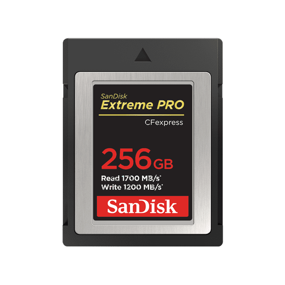 SanDisk 256GB Extreme PRO CFexpress Memory Card Type B - SDCFE-256G-ANCNN