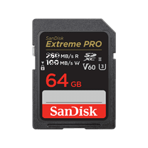 SanDisk 64GB Extreme PRO SDXC UHS-II Memory Card - SDSDXEP-064G-GN4IN