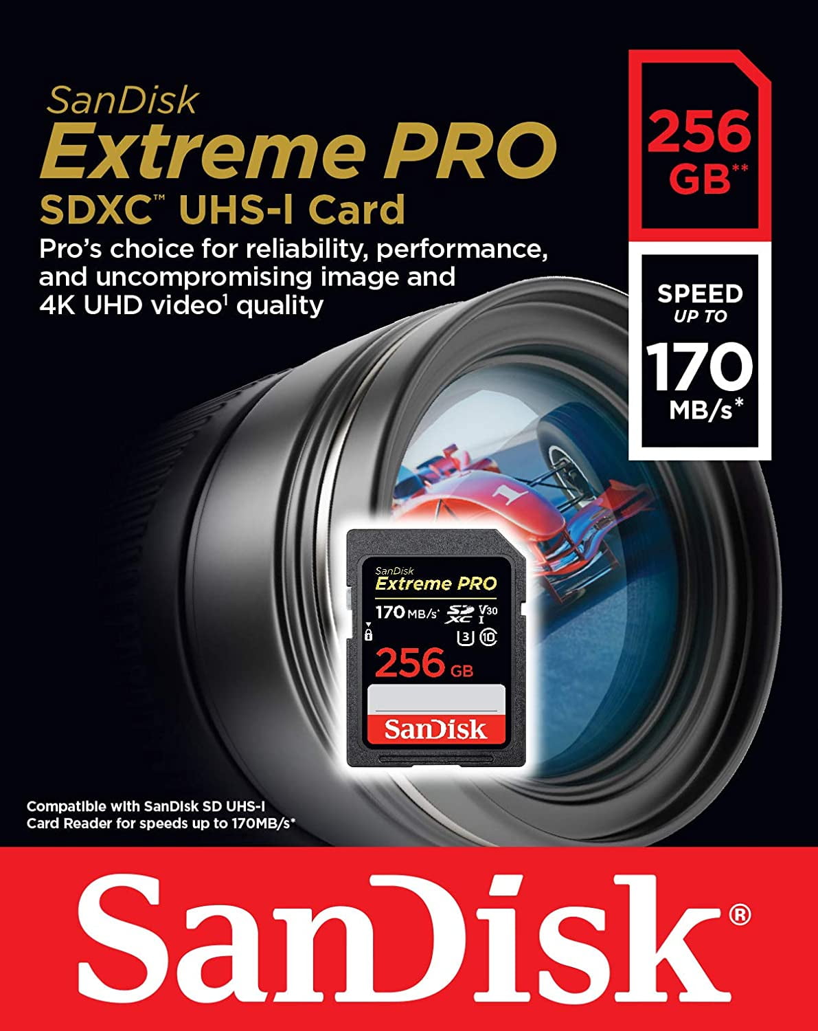SanDisk 256GB Ultra UHS-I SDXC Memory Card