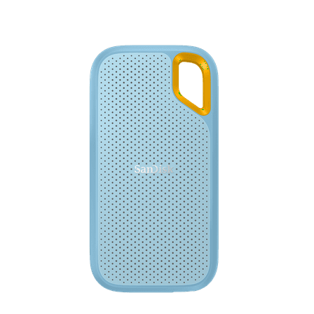 SanDisk 1TB Extreme Portable SSD, External Solid State Drive, Sky Blue - SDSSDE61-1T00-G25B