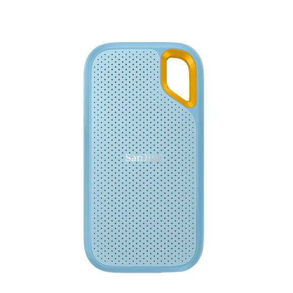 SanDisk 1TB Extreme Portable SSD, External Solid State Drive, Sky Blue - SDSSDE61-1T00-G25B