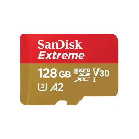 SanDisk Extreme UHS-I 128GB microSDXC Flash Memory Card