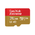 thumbnail image 1 of SanDisk 512GB Extreme microSDXC UHS-I Memory Card (Up to 190 MBPs) - SDSQXAV-512G-GN6MA, 1 of 2