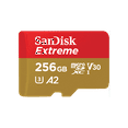 thumbnail image 1 of SanDisk 256GB Extreme microSD Memory Card for Mobile Gaming - SDSQXAV-256G-GN6GN, 1 of 5