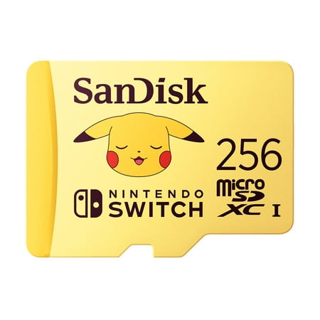 SanDisk - 256GB microSDXC UHS-I for Nintendo Switch Pokémon