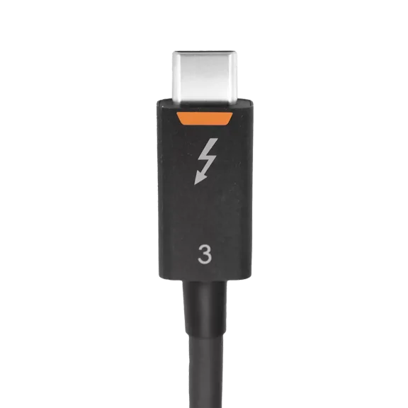 SanDisk High Speed Thunderbolt 3 USB-C to USB-C 40Gbps Data Cable, 100W (20V/5A), 0.6FT - SDPA7NF-0000-GBR1B