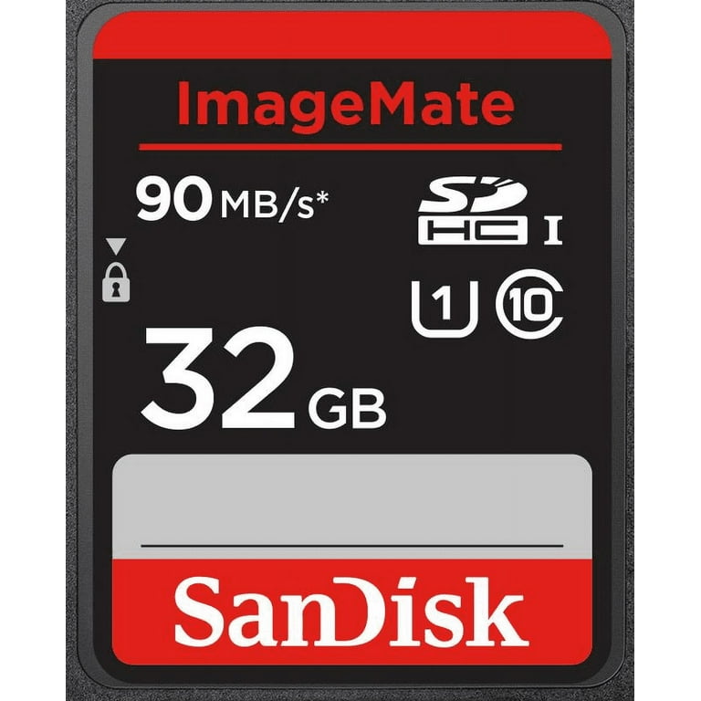 SanDisk ImageMate 32GB Micro SDHC Flash Memory Card with Adapter