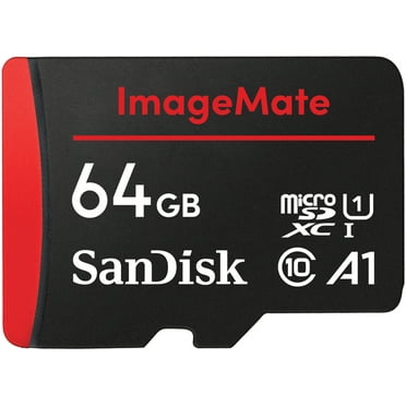 SanDisk ImageMate 64GB Micro SDXC Flash Memory Card with Adapter