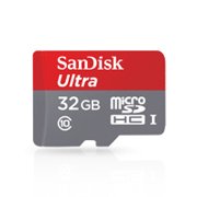 SanDisk SDSQUNC-032G-AN6IA Ultra microSDHC 32GB Class 10/UHS-I Memory Card