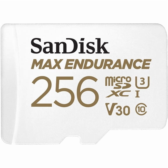 SanDisk Max Endurance 256GB Micro SDXC Flash Memory Card