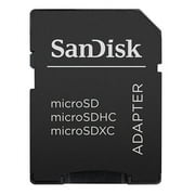 SanDisk MicroSD to SD Memory Card Adapter