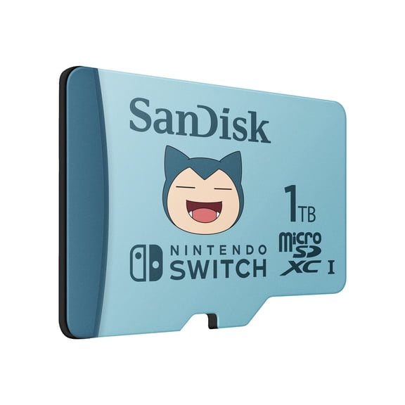 SanDisk Pokmon 1TB microSDXC Flash Card for Nintendo Switch Model SDSQXAO-1T00-GN6ZK