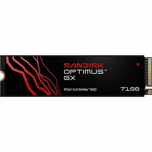 SanDisk Optimus GX 7100 SDSP71100TAN-000E0 1 TB Solid State Drive, M.2 2280 Internal, PCI Express NVMe (PCI Express NVMe 4.0 x4)