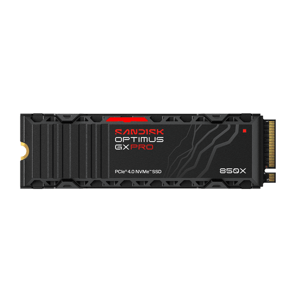 1TB SANDISK Optimus GX PRO 850X NVMe SSD with Heatsink - SDSP81100TAH-000E0