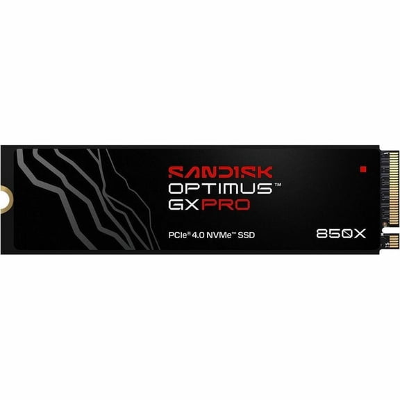 SanDisk Optimus GX PRO 850X SDSP81400TAN-000E0 4 TB Solid State Drive, M.2 2280 Internal, PCI Express NVMe (PCI Express NVMe 4.0 x4)